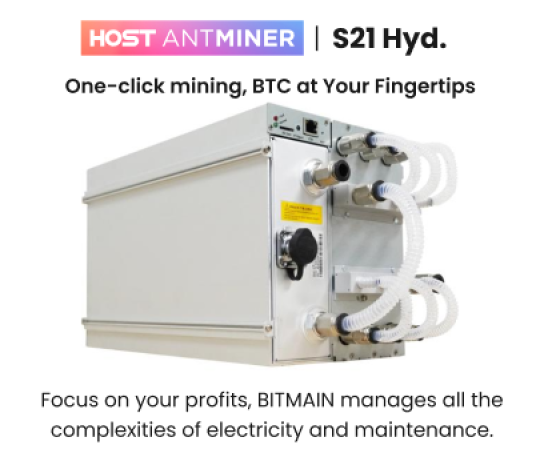 HOST ANTMINER S21 Hyd.