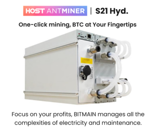 HOST ANTMINER S21 Hyd.