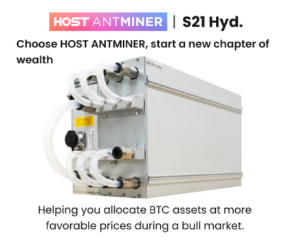 HOST ANTMINER S21 Hyd.